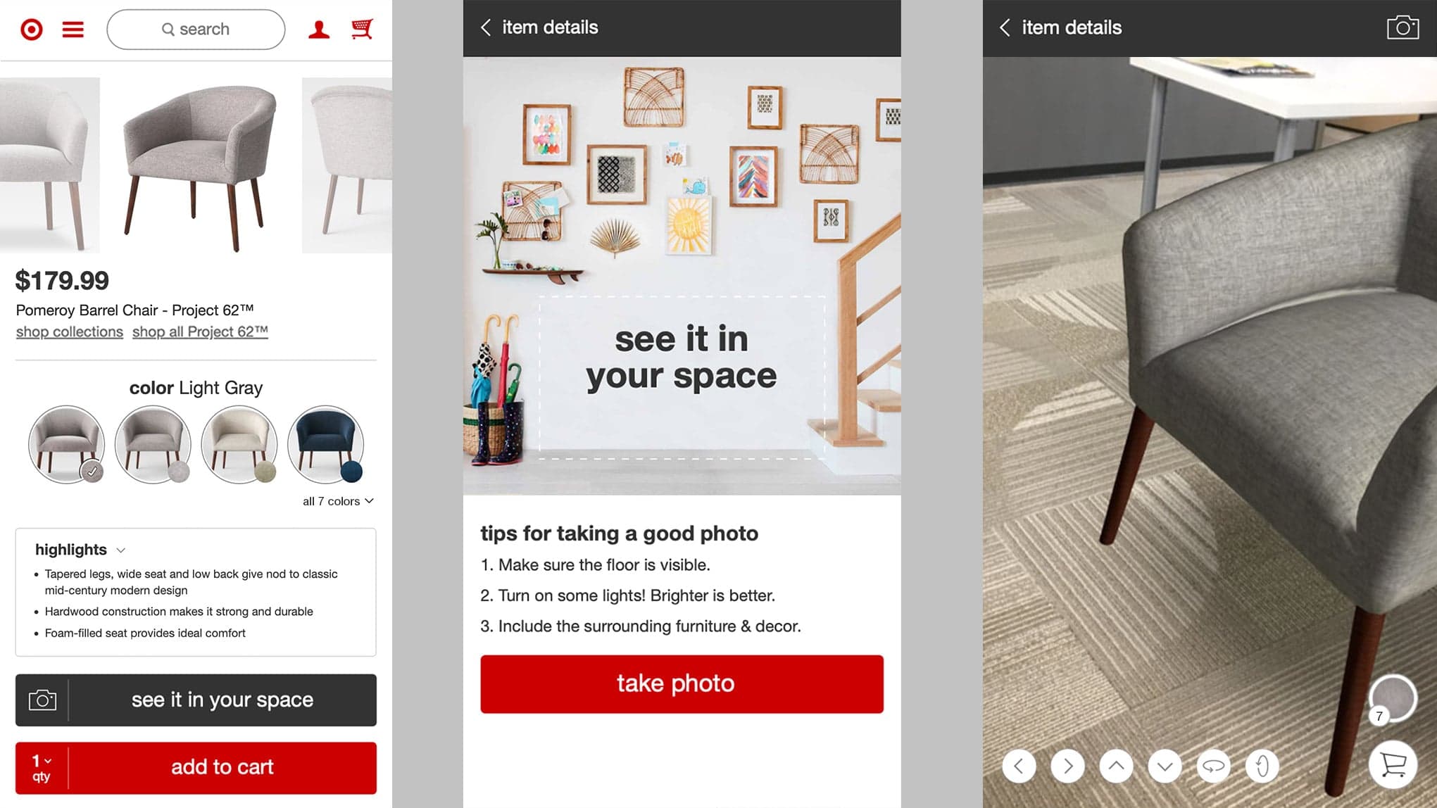 "See It in Your Space": AR Visualizations